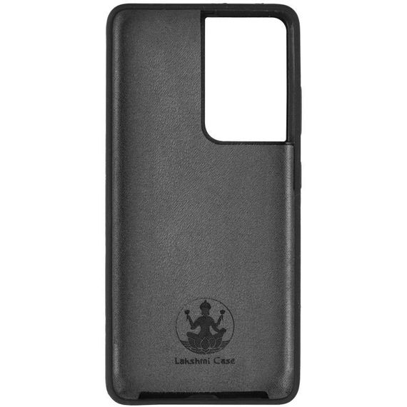 Чохол Silicone Cover Ummi Lakshmi (AA) для Samsung Galaxy S21 Ultra Чорний / Black | Зображення 2