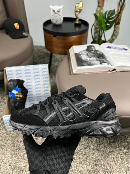 Мужские кроссовки ASICS Gel-Somona 15-50 Gore-Tex All Black (Gore-tex) , Вьетнам 45 28.5-29 см | Зображення 6