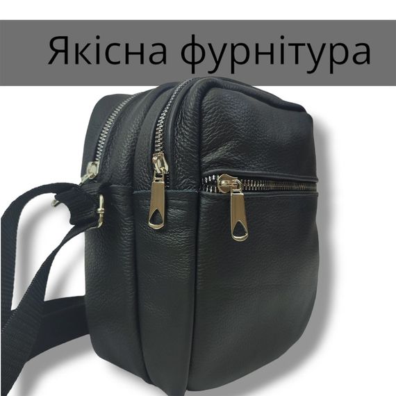 Повсякденна сумка-месенджер, Сумка месенджер шкіряна, Сумочки барсетка для чоловіків DH-24 | Зображення 2