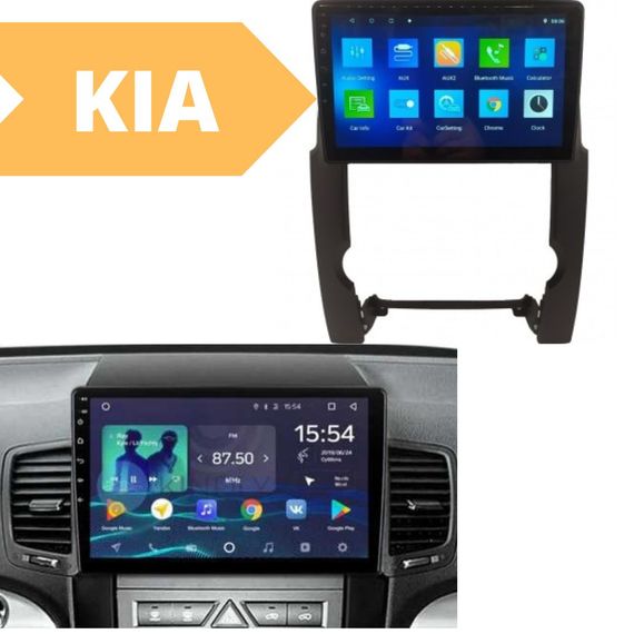 Штатна автомагнітола Kia Sorento 2012 (10") Android 10.1 (4/32) чорна (MER-14114_5673) | Зображення 1