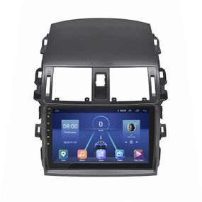 Штатная магнитола 9" Lesko для Toyota Corolla X (E140, E150) Рестайлинг 2010-2013 6/128Gb 4G Top Android