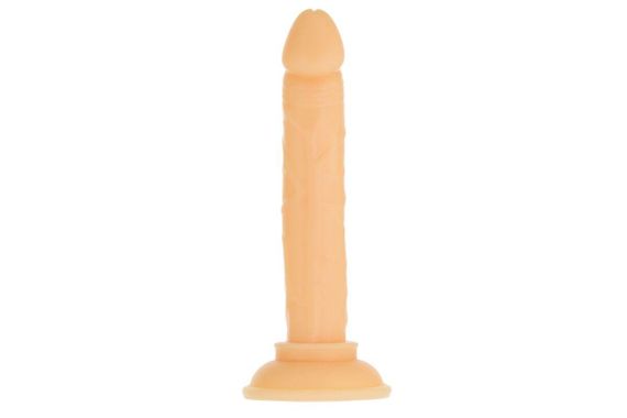 Фалоімітатор ADDICTION Tino 5.25″ Silicone Dildo, присоска, діаметр 1,9 см, віброкуля в подарунок Sex Aura | Зображення 3