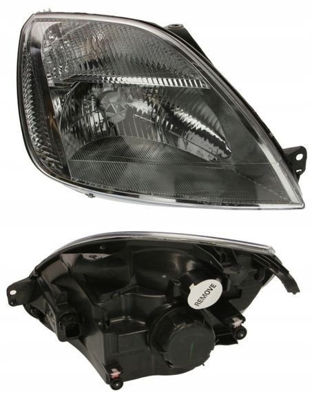 Фара Передняя Ford Fiesta 5 2002-2005 Правая H4, Авт. Регул.