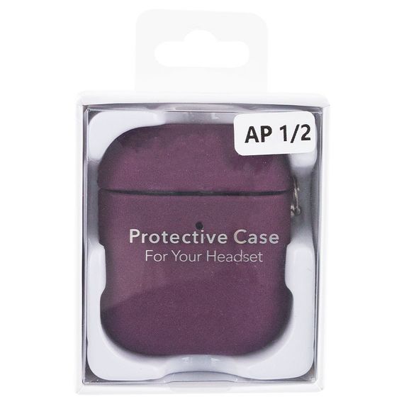 Футляр FineWoven (AAA) для Apple AirPods 1/2 Mulberry | Зображення 5
