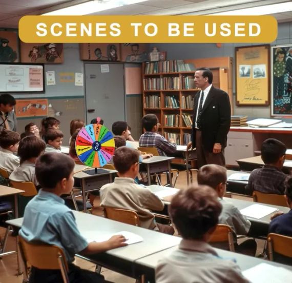 Игровое колесо Lottery Wheel диаметром 30 см | Зображення 6