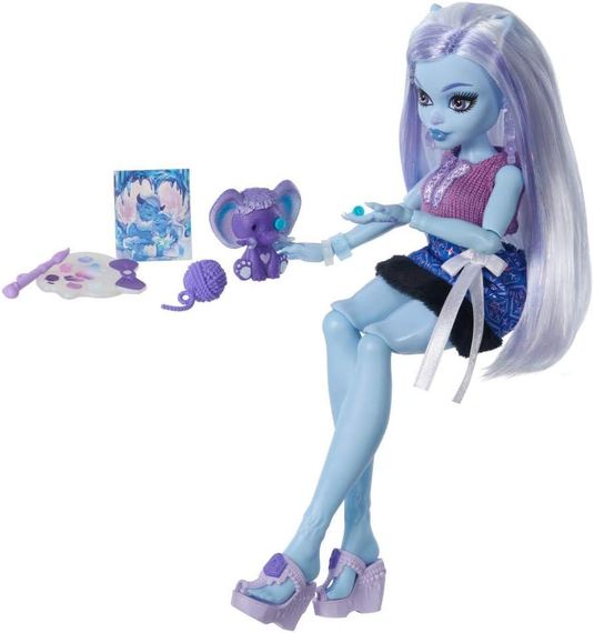 Кукла Монстр Хай Эбби Боминейбл секреты страшной красоты Оригинал Mattel Monster High Self-Scare Secrets Abbey Bominable | Зображення 1