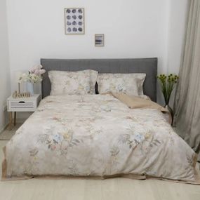 Постільна білизна євро Viluta Brushed Warm Cotton WC 01 220х200 см
