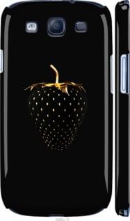 Чохол на Samsung Galaxy S3 i9300 Чорна полуниця "3585m-11-24368"