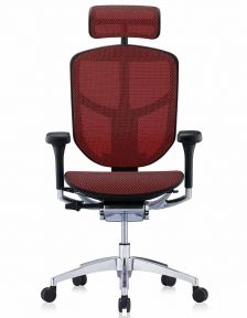 Кресло офисное Comfort Seating ENJOY Elite 2 (EJE2-AB-HAM-5D-L, СЕТКА T-168-B3 SCARLET)