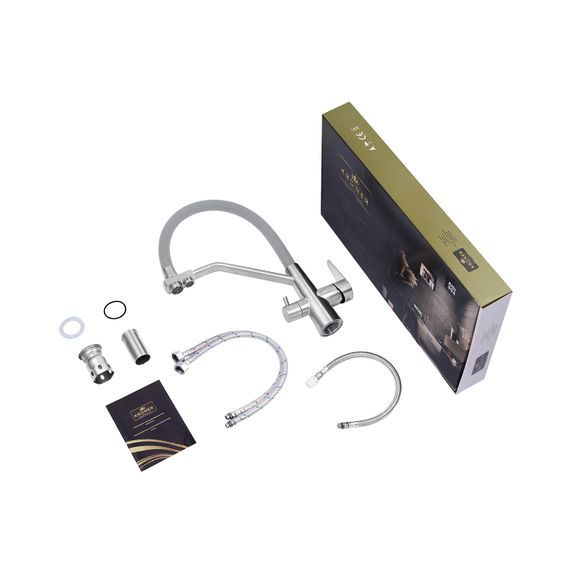 Змішувач для кухні Kroner KRM Edelstahl Klassisch - ESG03817GRA (CV027937) | Зображення 2