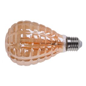 Лампа светодиодная LED 6W E27 COG WW SL Amber 220V