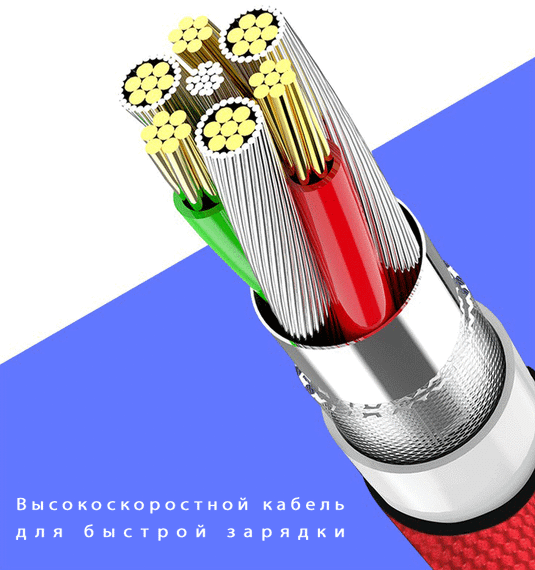 USB кабель Kaku KSC-113 USB - Lightning 1m - White | Зображення 2