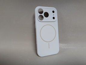 Чохол для iPhone 17 Pro / Айфон 17 Про, Soft Touch, протиударний, MagSafe, білий