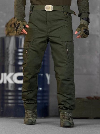 Тактичні штани mantana олива ВТ5089