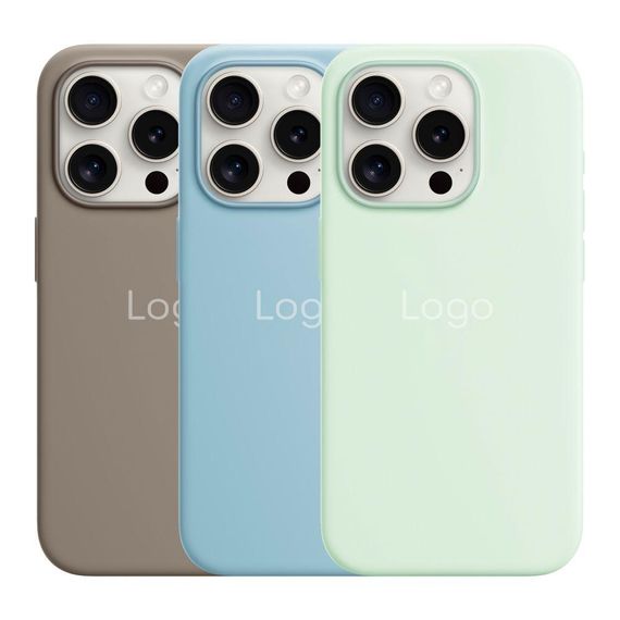 Чохол Silicone Case with MagSafe для iPhone 15 Pro Max Колір 07.Orange Sorbet | Зображення 1