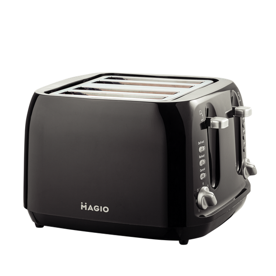 Тостер Magio MG-283, 1400 Вт, для 2 скибочок хліба, з регулюванням підсмажування | Зображення 1