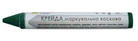 Крейда маркувальна для ризних поверхонь VIROK : зелена, 13x120 мм. уп 12 шт. воскова VR-16V015
