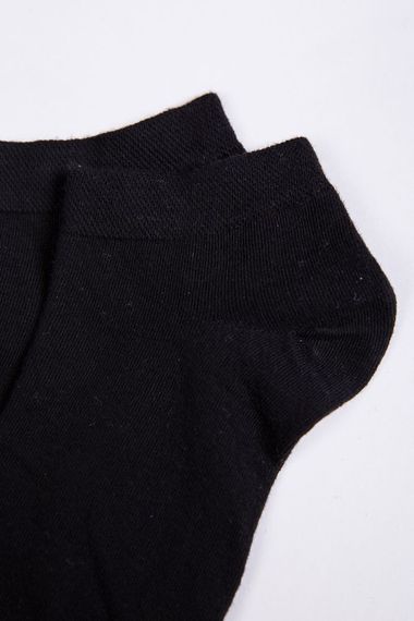 Жіночі короткі шкарпетки, чорного кольору, 151R2255 | Зображення 2