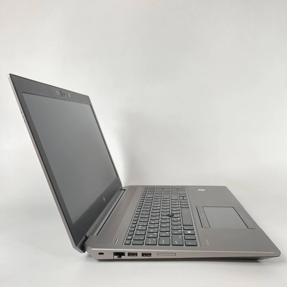 Мобильная рабочая станция Б-класс HP zBook 15 G6 / 15.6" (1920x1080) IPS / Intel Core i7-9750H (6 (12) ядер по 2.6 - 4.5 GHz) / 16 GB DDR4 / 480 GB SSD / nVidia Quadro T1000, 4 GB GDDR5, 128-bit / Fingerprint / WebCam / HDMI б/у + Подарок Мышь / USB | Зображення 3