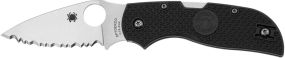 Ніж Spyderco Chaparral CTS XHP FRN Serrated Gray