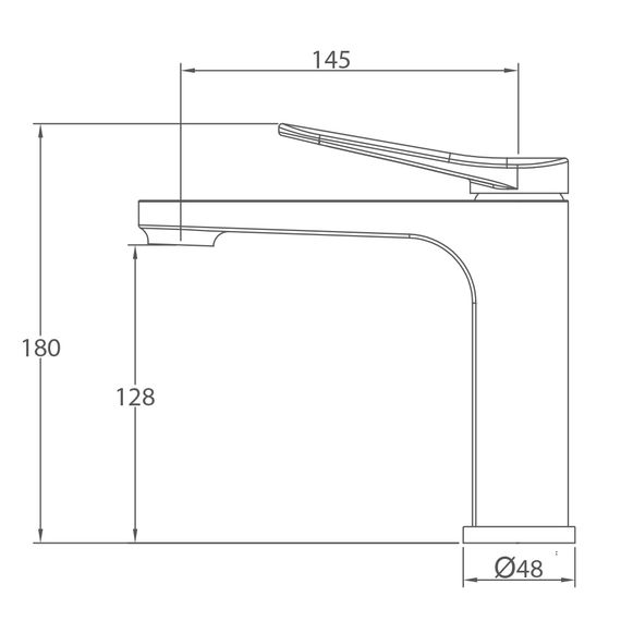 Змішувач для умивальника Gappo G1010-9 | Зображення 1