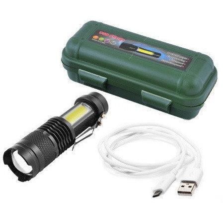 Ліхтар акумуляторний BL-525 COB з micro usb 5389 | Зображення 3