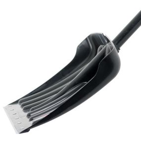 Лопата для прибирання снігу 460*340 мм з ручкою 1300 мм INTERTOOL FT-20211