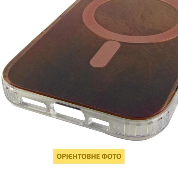Чохол TPU Shiny Mountain (MagFit) для Apple iPhone 17 (6.3") Chocolate | Зображення 4