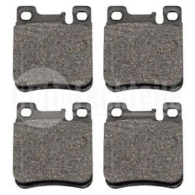 Колодки тормозные задние Mercedes Benz W140 W210 W202 W203, AutoTechteile, 100 4205, 002 420 05 20