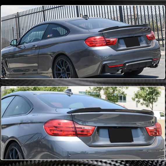 Спойлер CS-Style (для F32, Карбон) для BMW 4 серия F-32 2012-2020 гг | Зображення 3