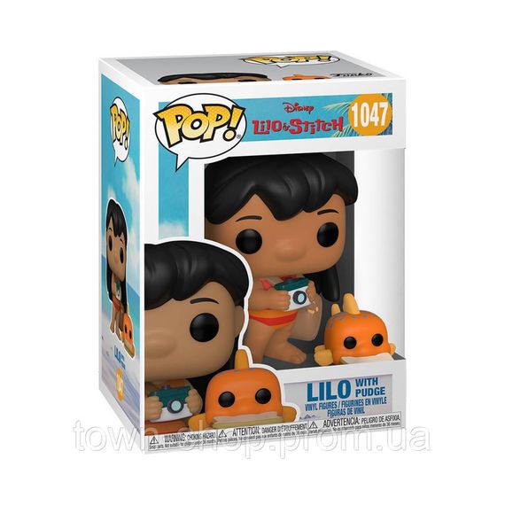Игровая фигурка "Лило и Стич Лило с рыбкой" Funko POP! 55621 | Зображення 1