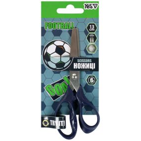 Ножиці канцелярські YES Football 480485 13 см
