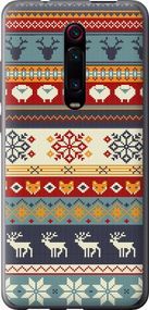 Чехол на Xiaomi Redmi K20 Рождественский орнамент "3303u-1817-17620"