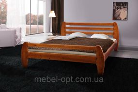 Кровать деревянная Galaxy 180х200, цвет светлый орех