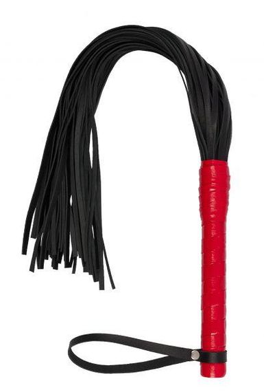 Флогер Premium Leather Flogger Red Sex Aura