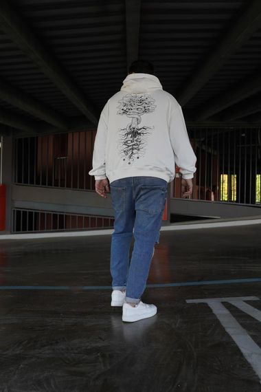 Худі з мерчем ДТФ (оверсайз) | Зображення 1