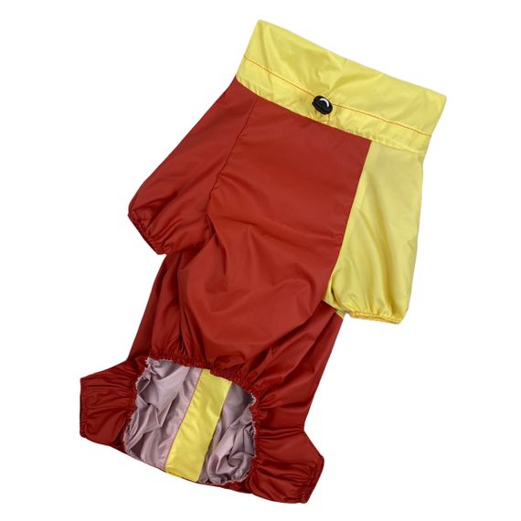 Дощовик для такс помаранч жовтий MT-20 | Зображення 1