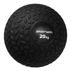 Слембол (медичний м'яч) для кросфіту SportVida Slam Ball 20 кг Black (SV-HK0370)