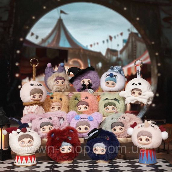Коллекционная мягкая игрушка с кольцом Безумный цирк Pop Top HC029 Hi TOY "серии MayMei" | Зображення 1