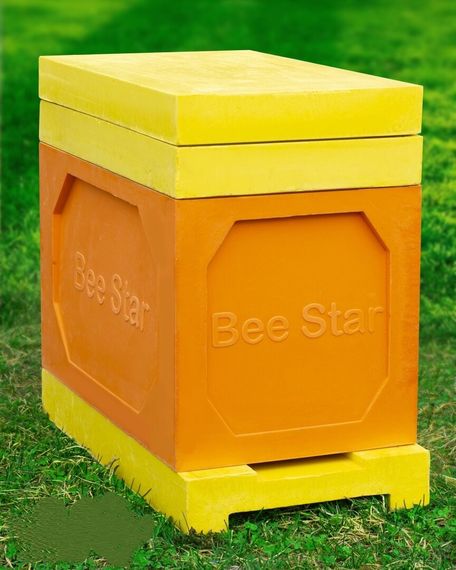 Вулик ППУ “BeeStar” (1 корпус Дадан 300 мм + годівниця на 6 рамок) – кольоровий | Зображення 3