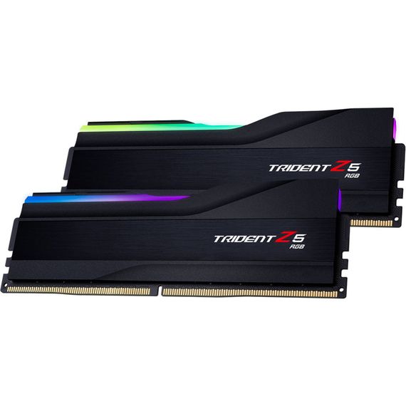 Модуль памяти для компьютера DDR5 96GB (2x48GB) 5600 MHz Trident Z5 RGB Matte Black G.Skill (F5-5600J4040D48GX2-TZ5RK) | Зображення 3