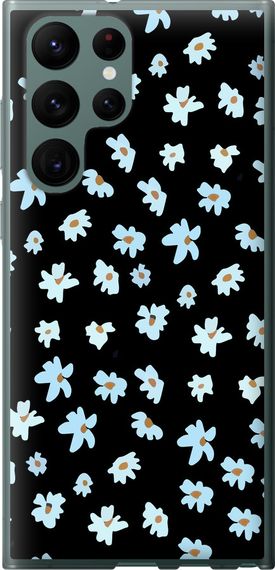 Чехол на Samsung Galaxy S22 Ultra Цветочный "4900u-2500-17620"