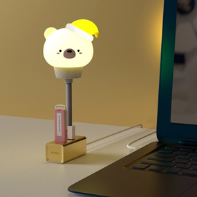 Мини светильник usb в виде медвежонка (sv1562)