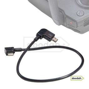 Кабель передачі даних OTG Micro USB - Lightning iOS для пульта DJI Spark, AIR, Mavic, Mini, Pro Zoom, Hubson, Zino