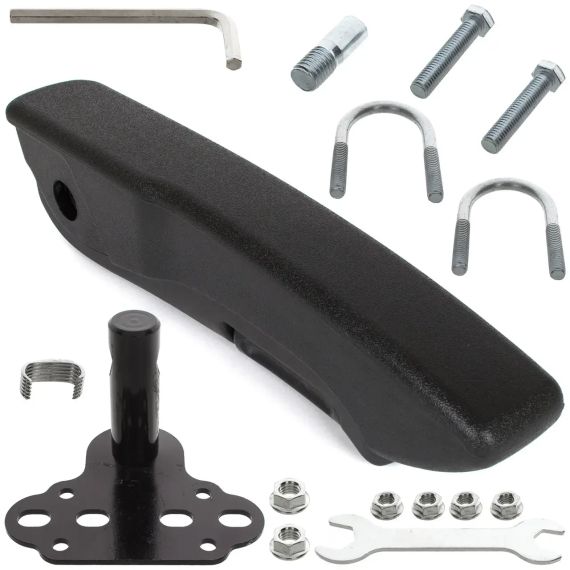 Универсальный подлокотник пассажирского сиденья ЛЕВЫЙ + монтажный комплект | Зображення 2