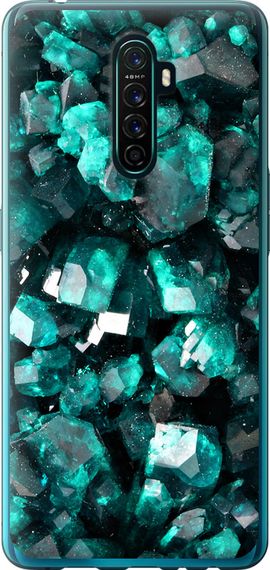 Чехол на Oppo Reno Ace Кристаллы 2 "3674u-1964-17620"