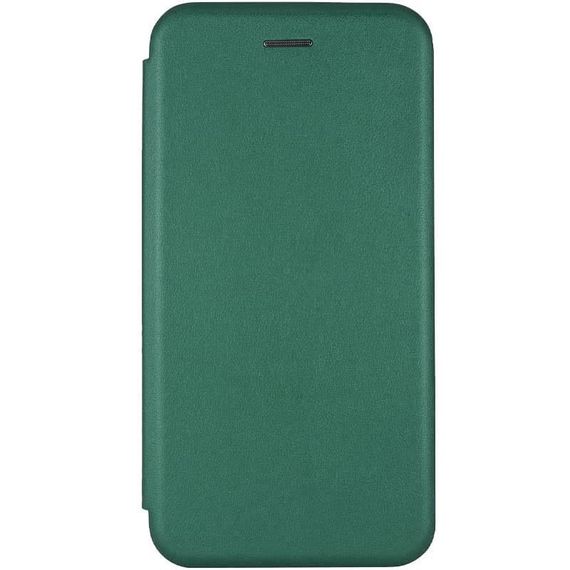 Кожаный чехол-книжка Classy для Xiaomi Redmi 13C / Poco C65 Зеленый