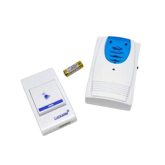 Дверний дзвінок від батарейок Luckarm Intelligent 8203 бездротовий. KL-436 Колір: блакитний | Зображення 2