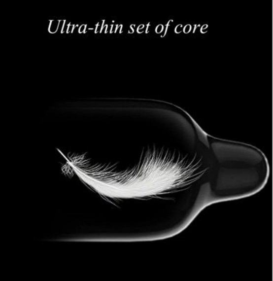 Презервативи Muaisi з підвищеною кількістю мастила з пухирцем 0.02 мм (паковання 12 шт.) sexstyle | Зображення 7