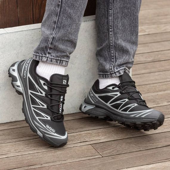 Кросівки Salomon XT-6 підкладка Gore-Tex  Silver\Black | Зображення 2